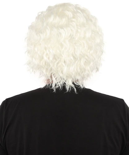 HPO Adult Men's Messy Wavy Shag Wig | Multiple Color Options | Create of synthetic fiber, relaxed tousled volume, breathable base | Party, Halloween, theater, drag, performance, costume events