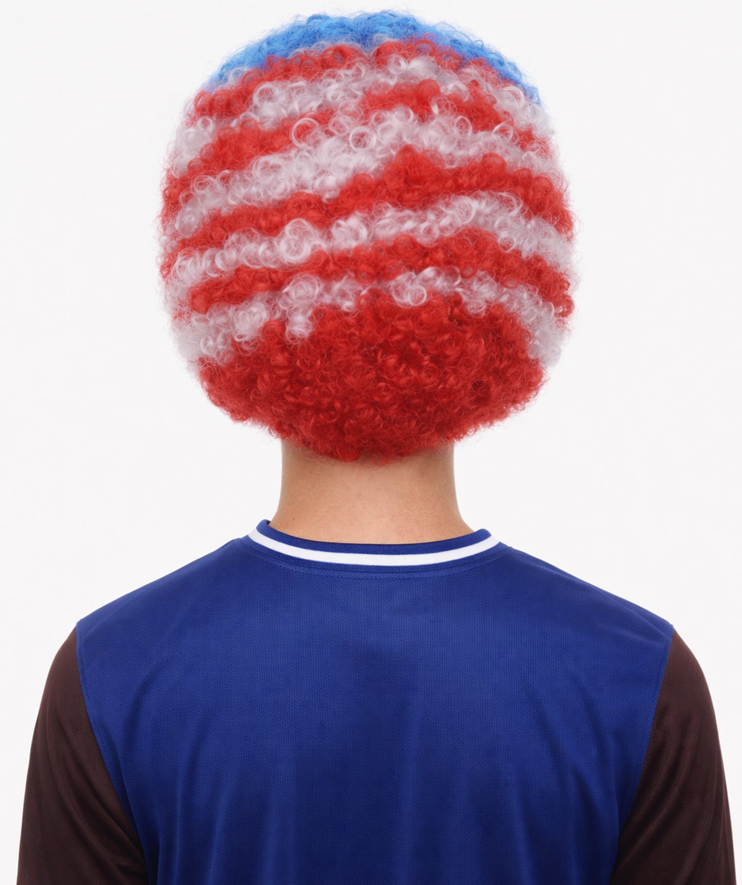United States Sport Afro Fun Wig | Patriotic Afro Wig