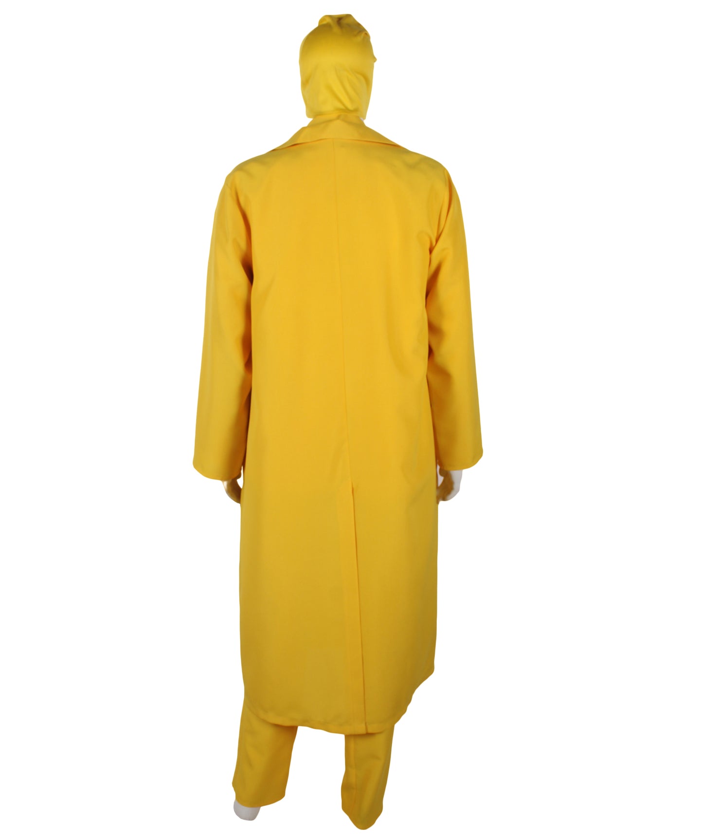 HPO Adventurer Movie Character Yellow Costume, Perfect for Halloween, Flame-retardant Synthetic Fabric