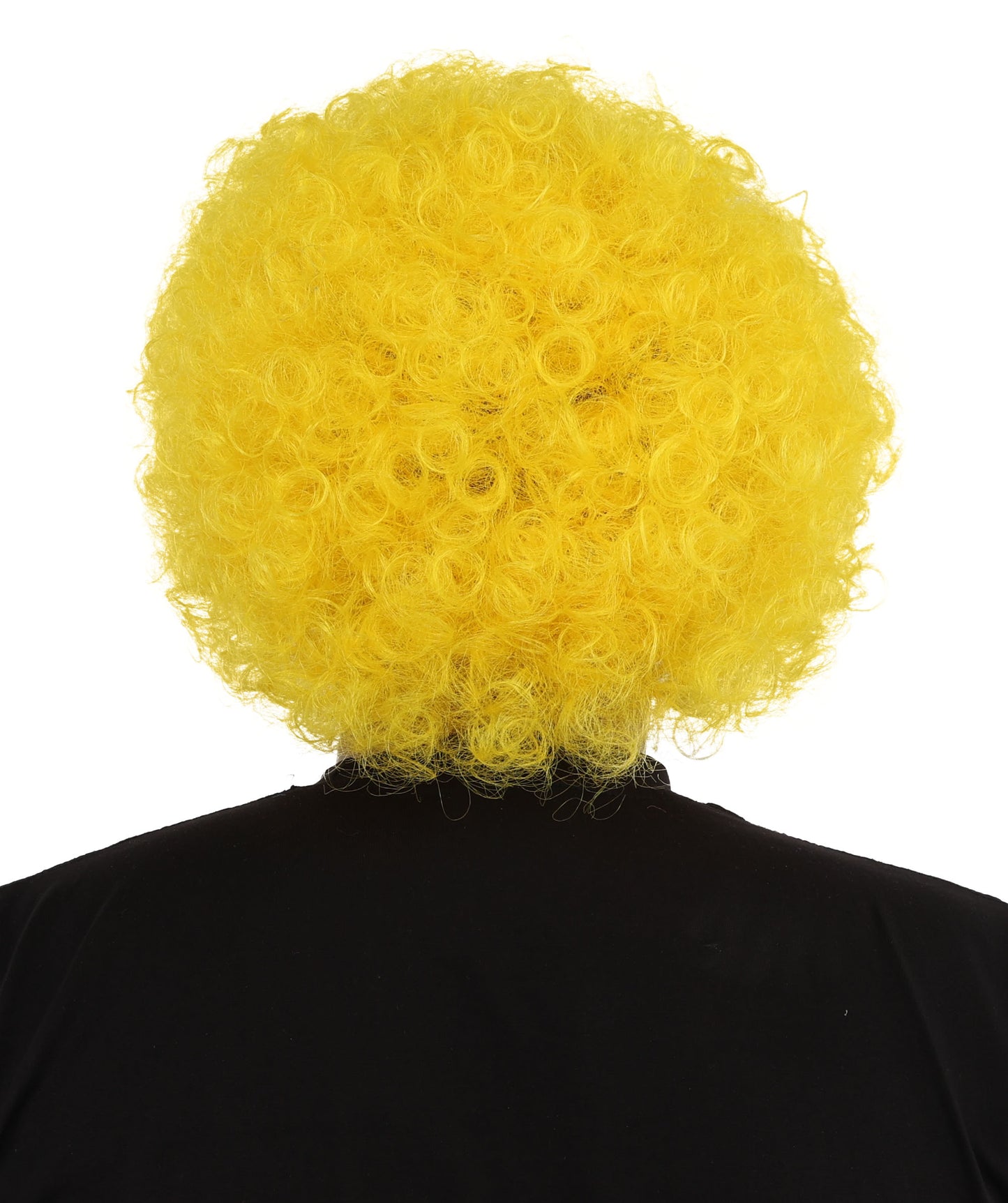 HPO Men's Afro Style Clown Wig with Standard Cap  | Flame-Retardant Synthetic Fiber | Ideal for Parties, Cosplay, and Themed Events