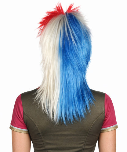 Panama Flag Sports, 80's Mullet Wig | Premium Breathable Capless Cap