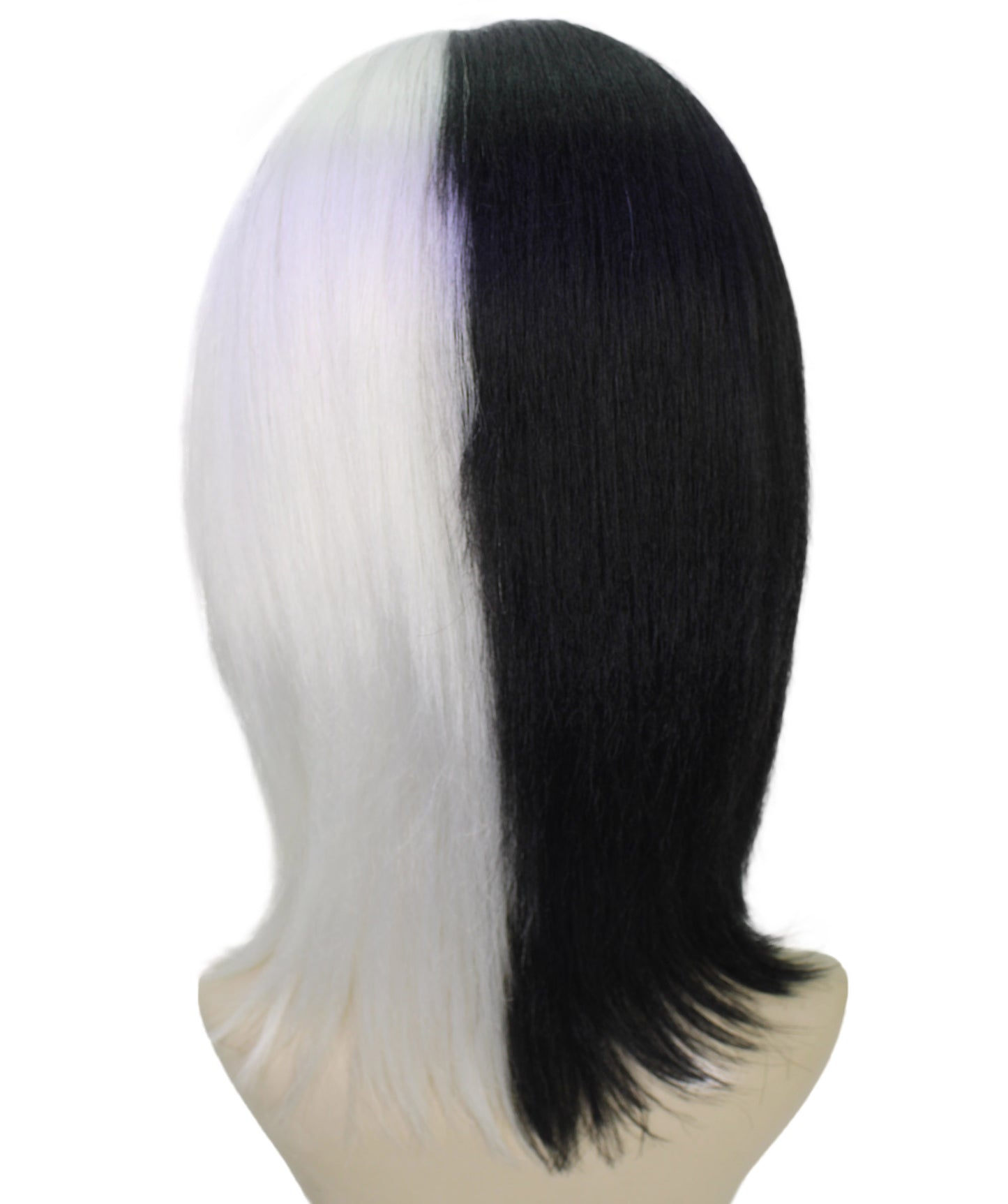 Shoulder Length Bob with Side Bangs Party Wig |  Halloween Wig | Premium Breathable Capless Cap