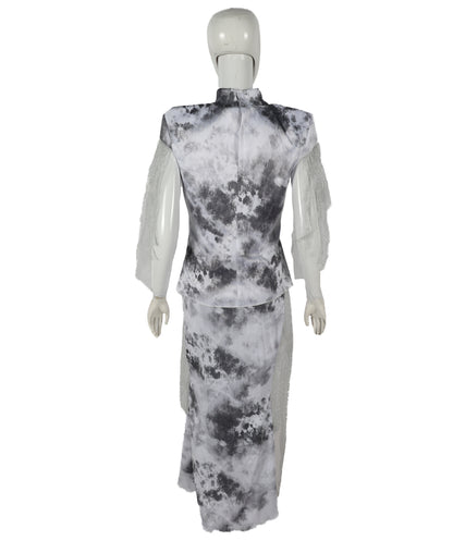 HPO Adult Women Traditional Chinese Long Satin Cheongsam Qipao Dress | Elegant Mandarin Collar with Floral Embroidery | Cultural Festival Performance & Wedding Outfit