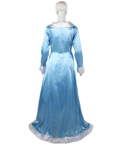 HPO Women's Ocean Blue Princess Costume I Perfect for Halloween I Flame-retardant Synthetic Fabric