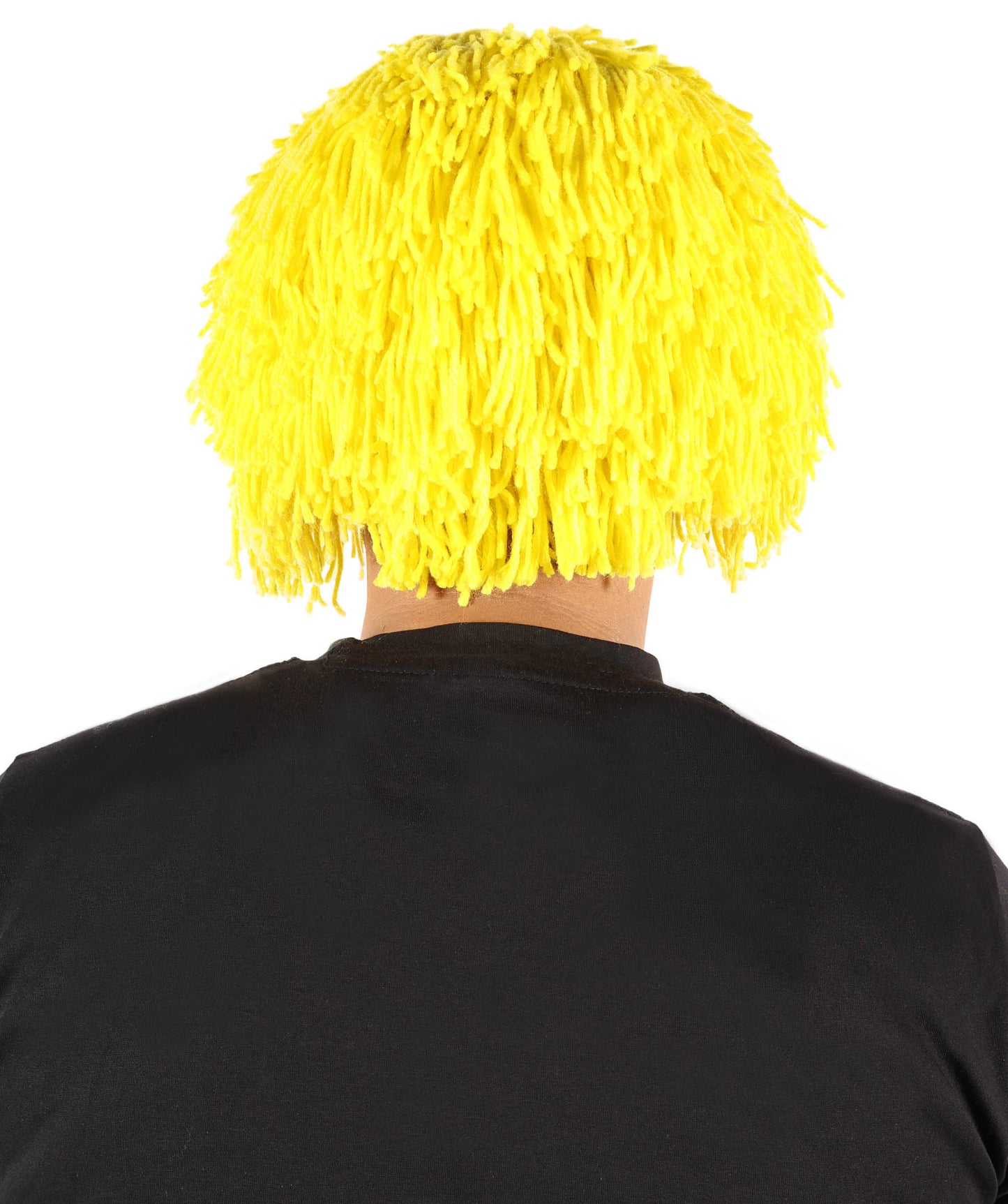 HPO Men's Medium Red Wig | Perfect for Halloween | Flame-retardant Wille Fiber