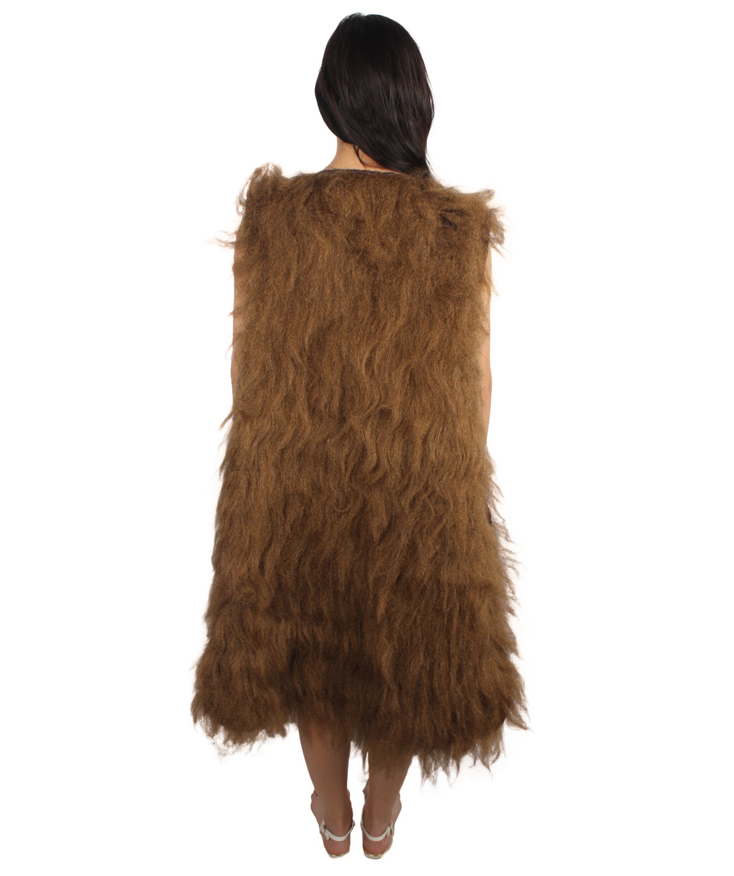 Unisex Brown Caveman Costume I Best for Halloween I Flame-retardant Synthetic Fiber