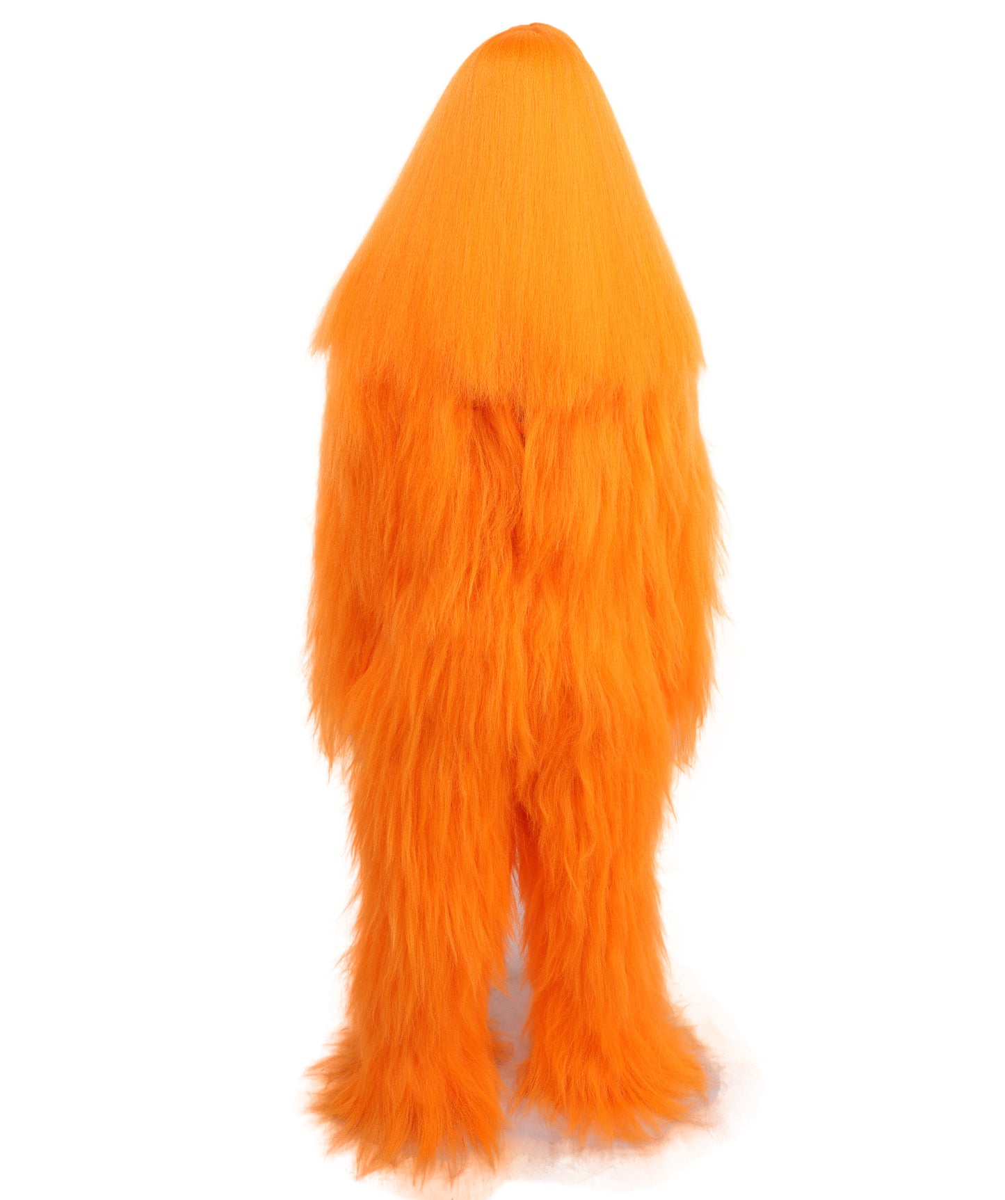 HPO Teen Extreme Hairy Person Costume Bundle & Mask Set - Full-Body Hair Suit Extra-Long Costume Wig for Halloween, Cosplay & Parties - Multiple Color Options