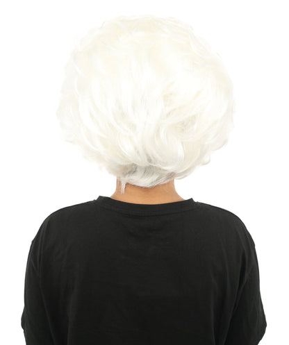 Women's Voluminous Retro Wig | Multiple Color Options, create of synthetic fiber, teased curly volume, breathable capless cap | Party, Halloween, theater, drag, performance, costume events