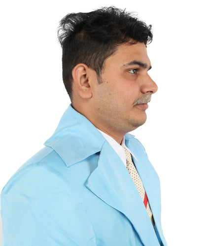 Men's Human Hair Moustache | Facial Hair Multiple Colours Option | HPO