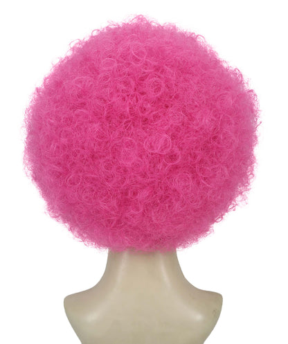 Adult Unisex Big Curly Afro Wig | Bold Costume Hair for Halloween, Cosplay, and Themed Parties | Multiple Color Options