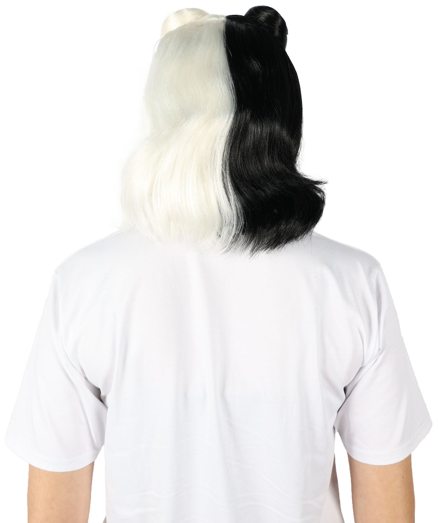 HPO Space Buns | Women's Multiple Straight Shoulder Length Trendy Space Buns Wig