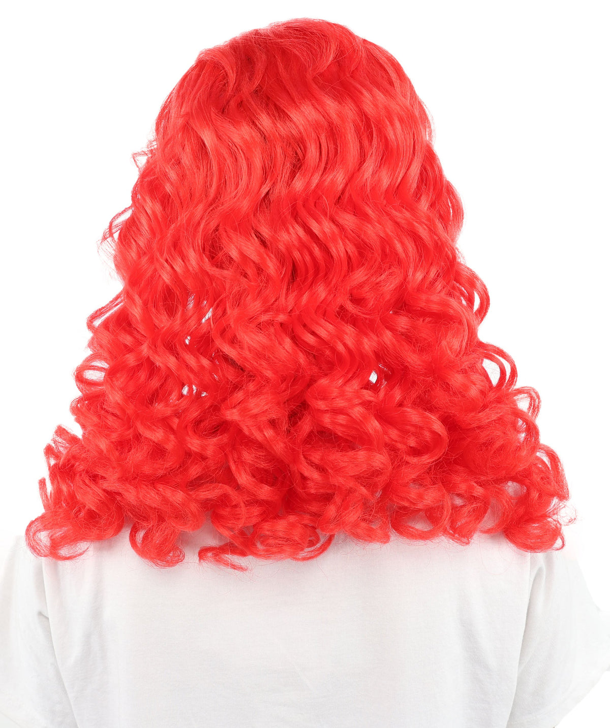 HPO Adult Women’s 16-Inch Medium Wig with Soft Curls | Multiple Color Options | Ideal for Cosplay, and Themed Events | Elegant, Versatile Hairpiece for Various Looks