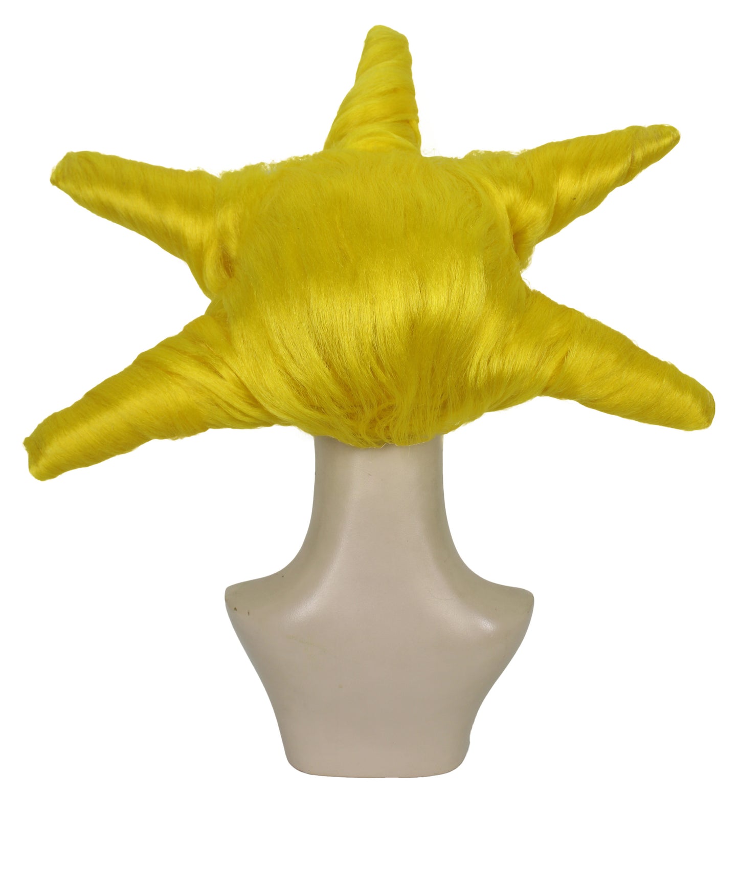 HPO Women's Dramatic Star Shaped Drag Wig I Multiple Color Options I Flame-retardant Synthetic Fiber