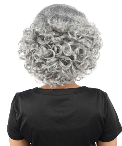HPO Adult Women's Dame Edna Everage Wigs | Multiple Color Options | Drag Queen-Inspired Colorful Synthetic Hair for Parties, Stage Events | Breathable Capless Design