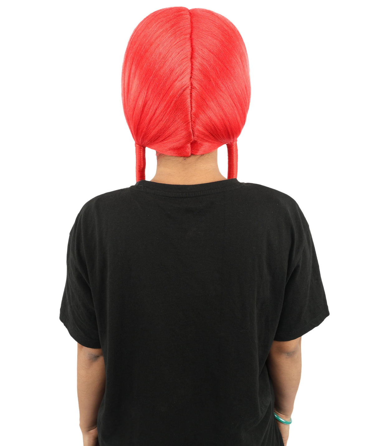 Women's Extra Long Pigtail Wig | Multicolor Options | Floor Length Straight Twin Tails with Bangs, Heat Friendly Synthetic Fiber & Adjustable Cap | Halloween, Fairy Roleplay, Magical Girl Theme, Theater & Carnival