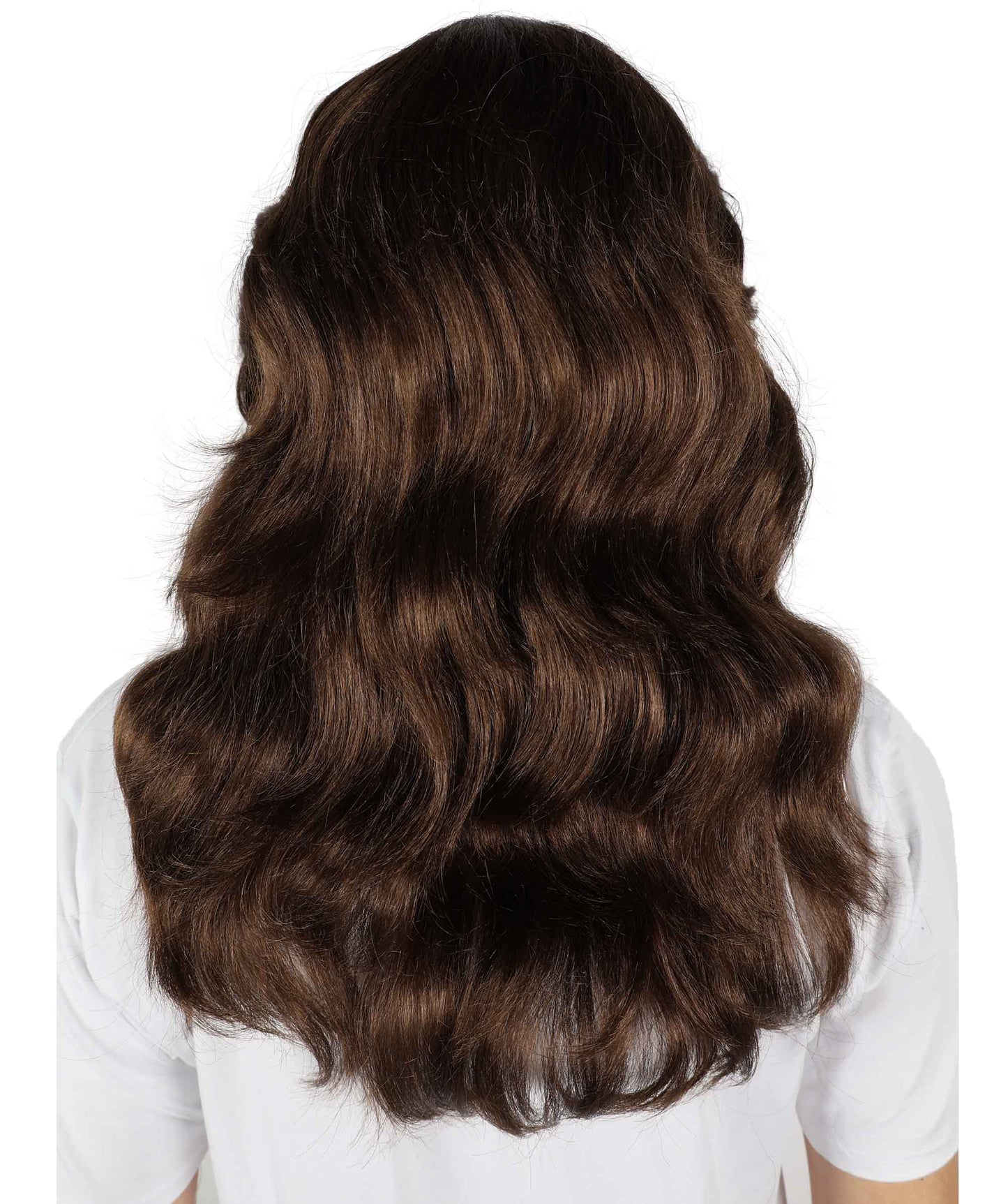 HPO Women's 70's Flick Multiple Color Retro Wig, Flame-retardant Synthetic Fiber