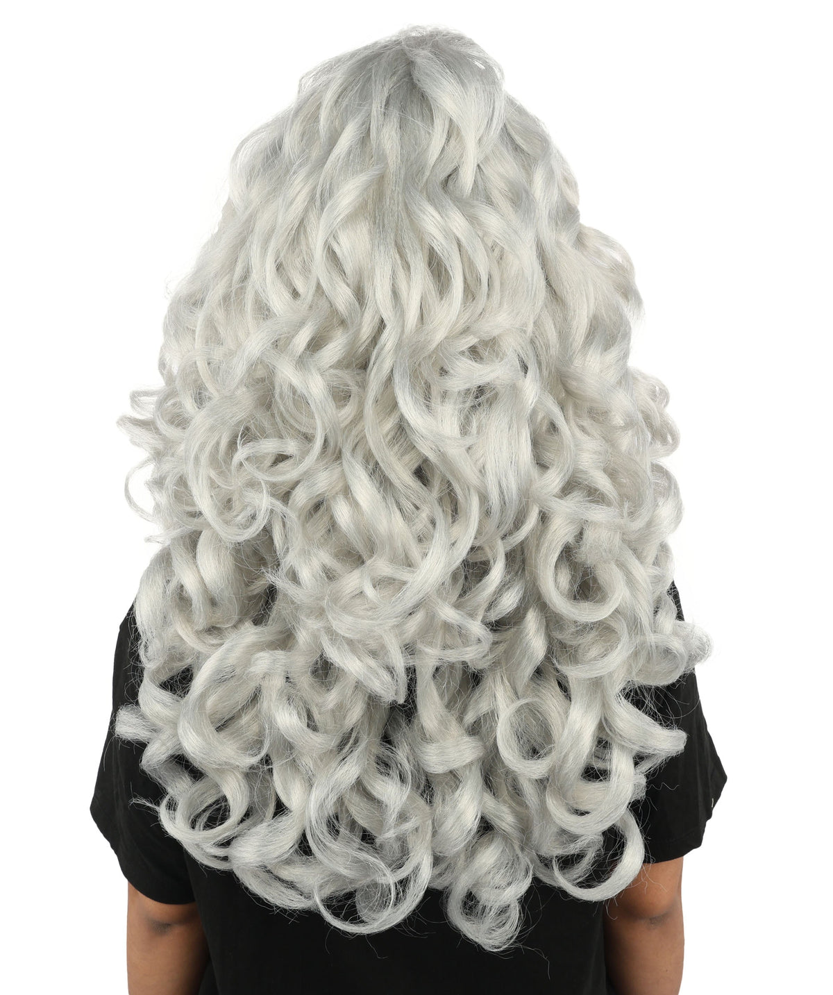 HPO Adult Long 20-Inch Curly Wig | Multiple Color Options | Ideal Cosplay, and Themed Parties | Soft, Natural-Looking, and Easy to Wear
