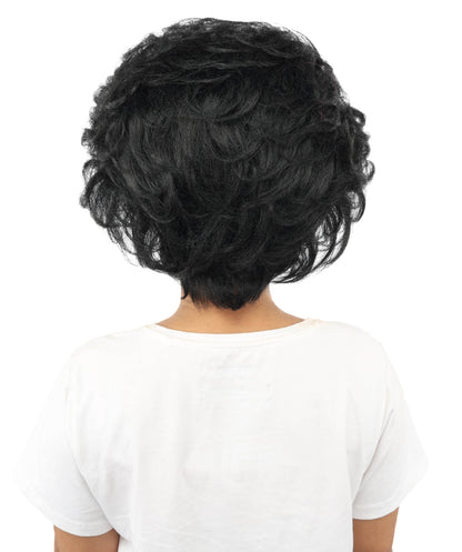 Women's Voluminous Retro Wig | Multiple Color Options, create of synthetic fiber, teased curly volume, breathable capless cap | Party, Halloween, theater, drag, performance, costume events