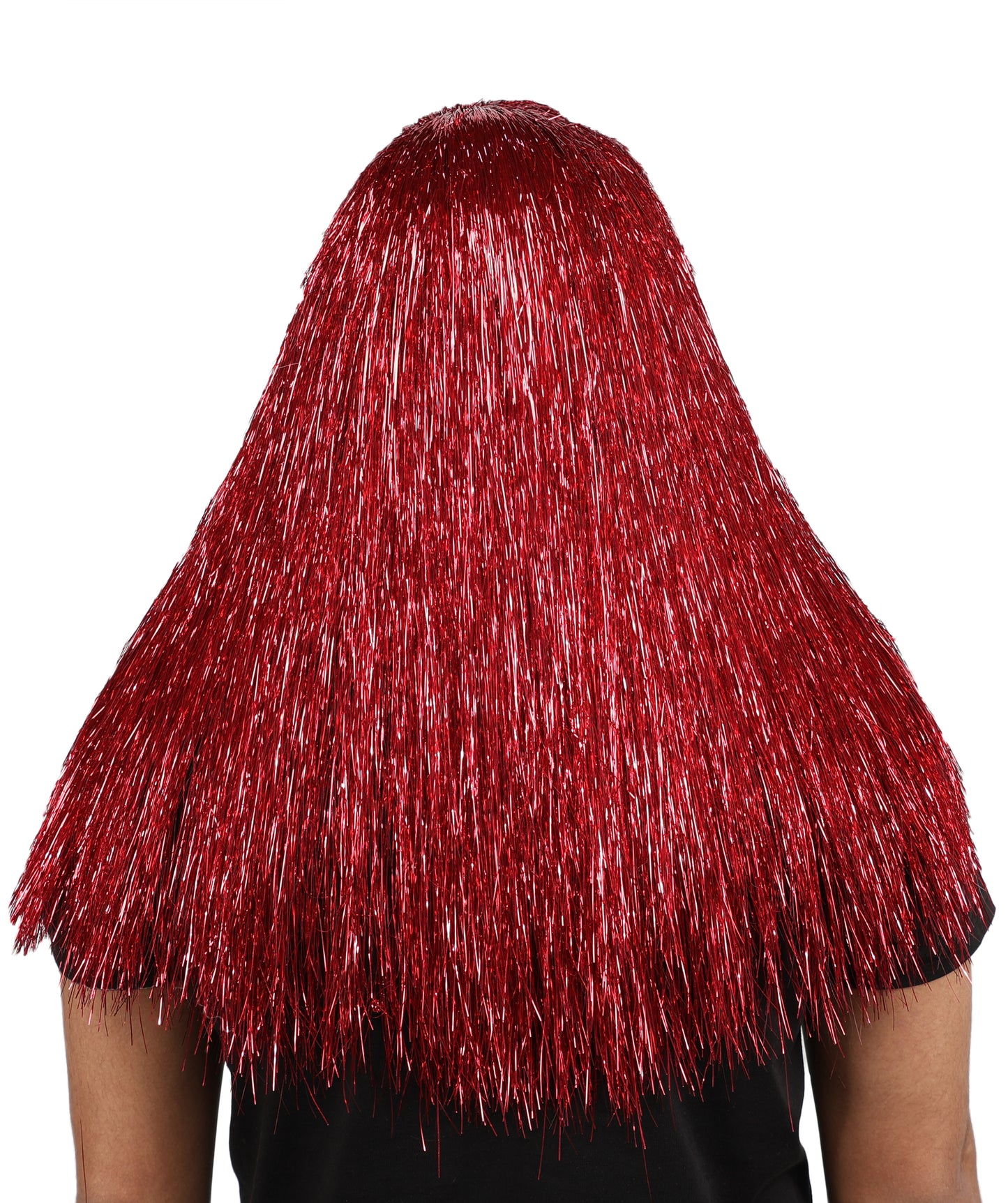 HPO UnisexTinsel Hairy Costume, Bundle & Mask Set | Full-Body Suit & Matching Mask | Long Hair Funny Costume for Halloween, Performers, Cosplay & Mascots | Multicolor Options