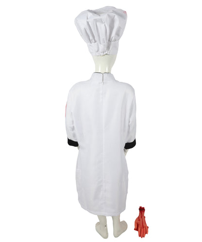 HPO Adult Women’s Deadly Chef Costume | Sinister Blood-Splattered Apron for Halloween Events