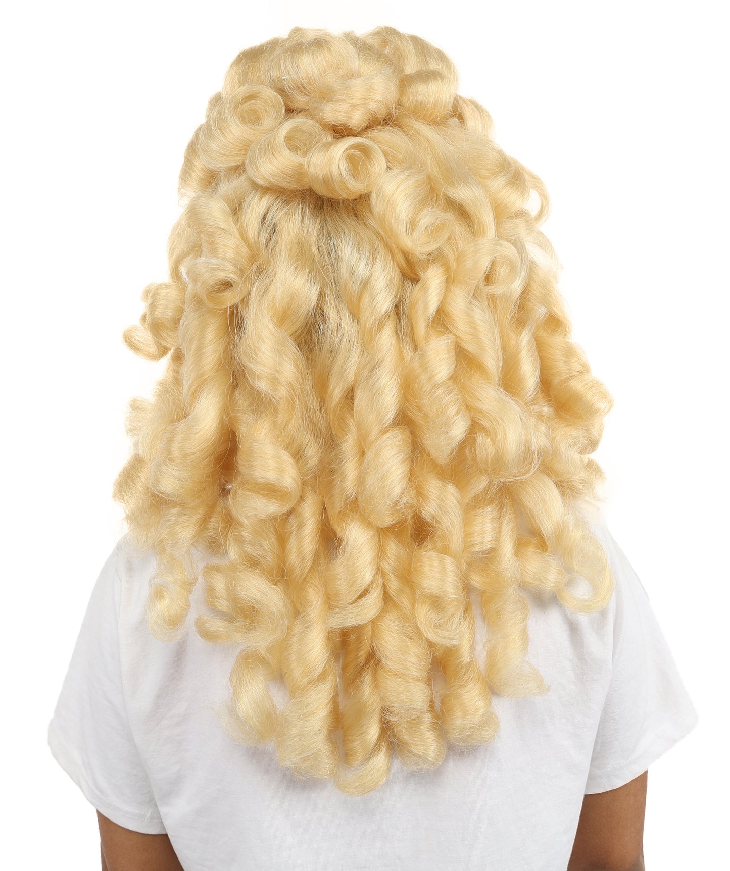 HPO Women’s Pop Diva Inspired Wig | Voluminous Blonde Beehive Hairstyle | Synthetic Costume Hair for Cosplay, Halloween, Stage & Themed Parties