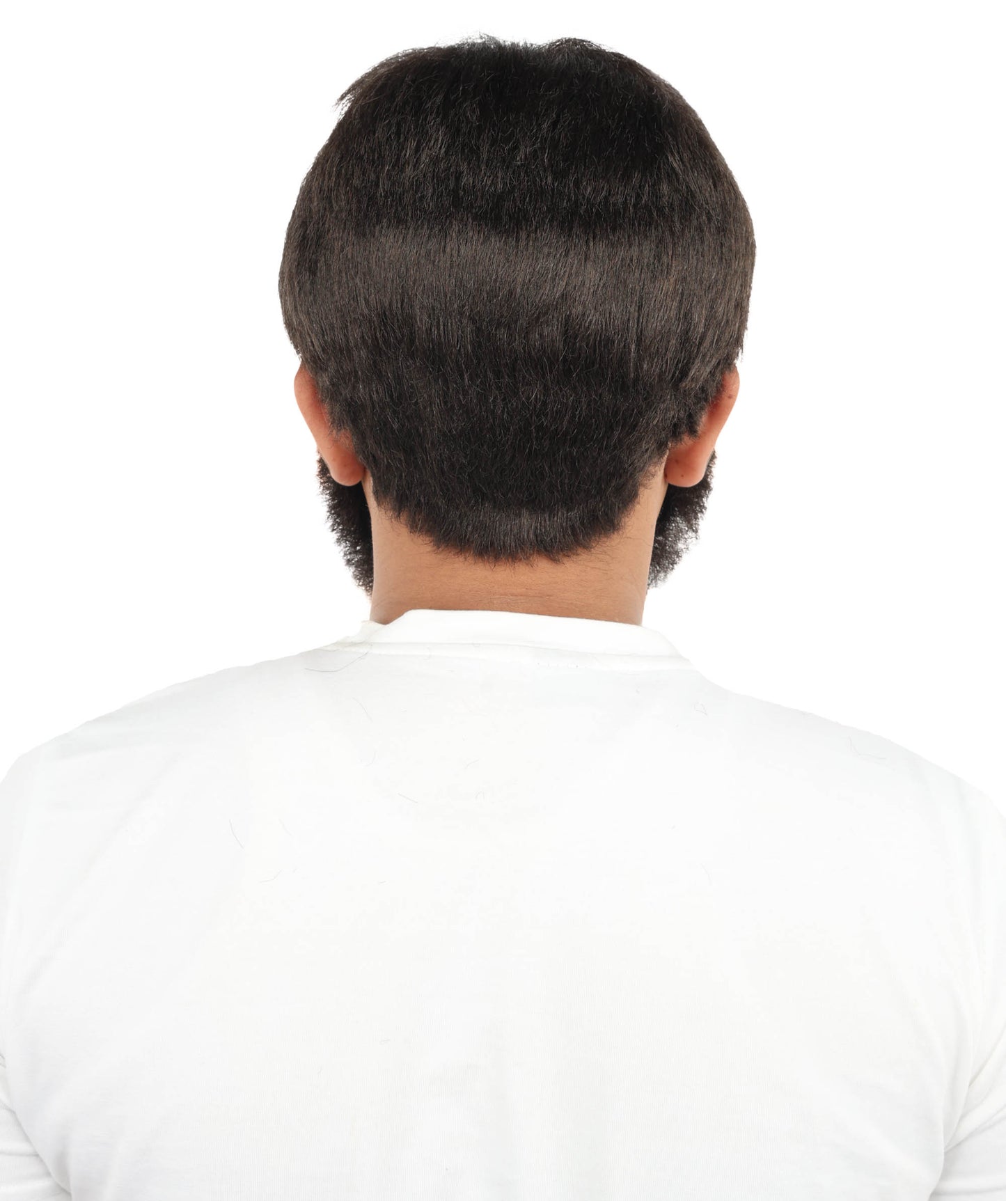 HPO Men’s Scottish Actor-Inspired Wig, Beard & Mustache Set | Dark Brown Wig | Adjustable Fit for Stage, Cosplay & Events