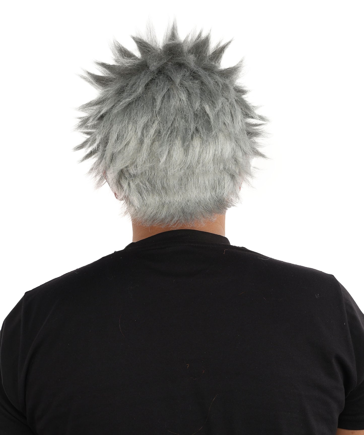 HPO Adult Men's Japanese Superhero Manga Spiky Wig |  Multi Color Options