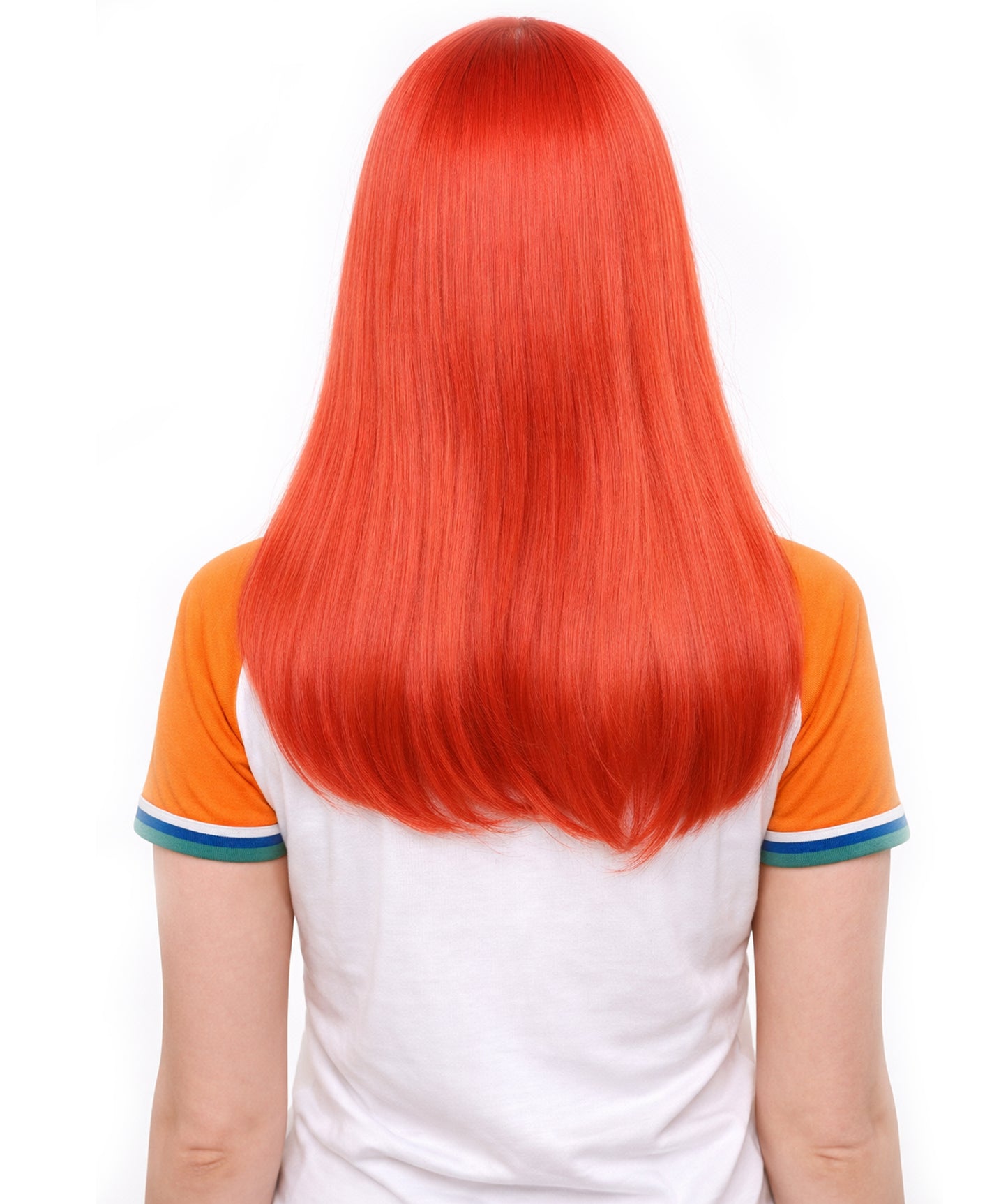 Morocco Flag Sports Party Long Bob Wig | Premium Breathable Capless Cap