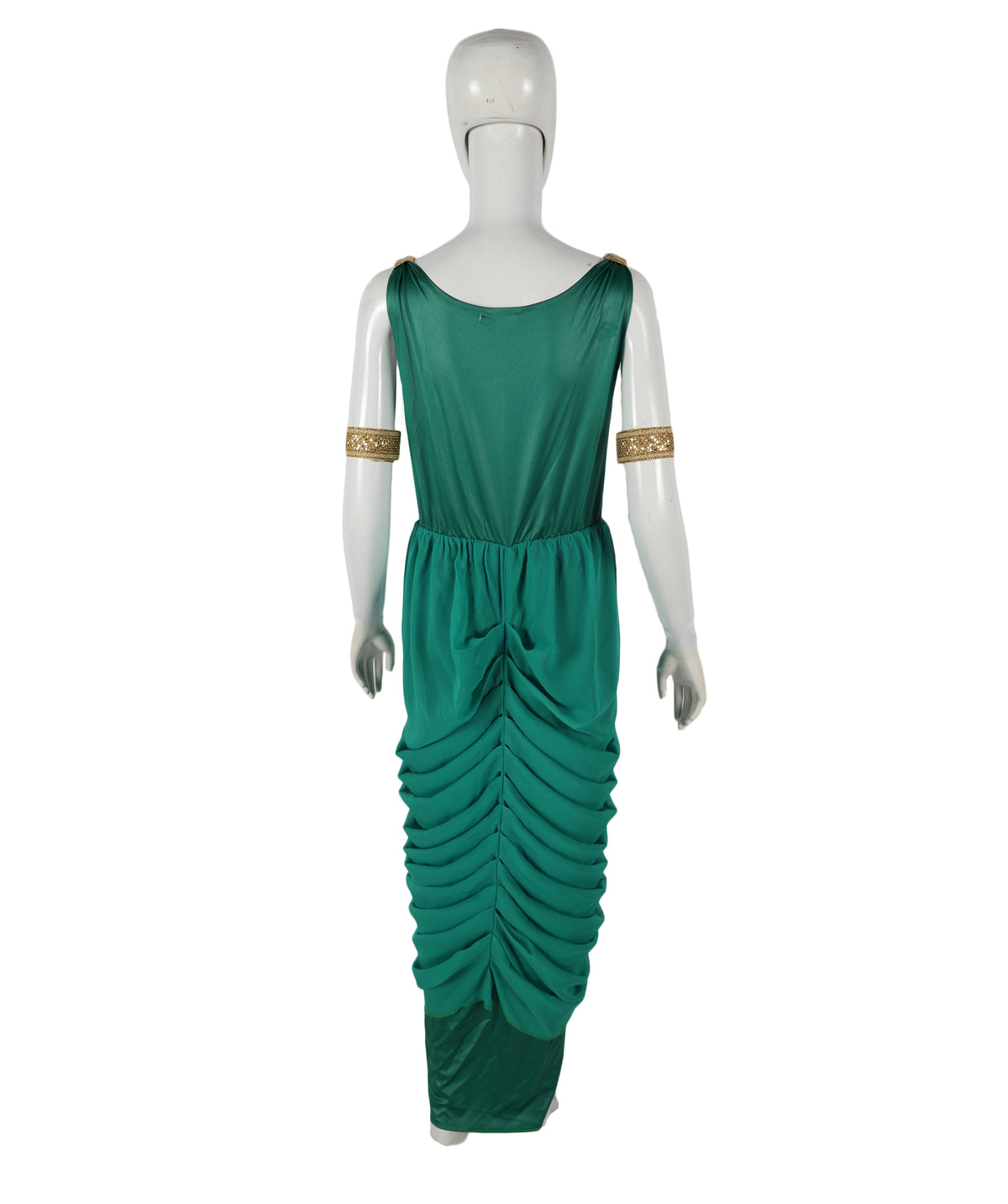 HPO Adult Women’s Medusa Costume | Snake Headpiece, Flowing Gown & Metallic Accents | Mythical Greek Goddess Outfit for Halloween Themed Parties