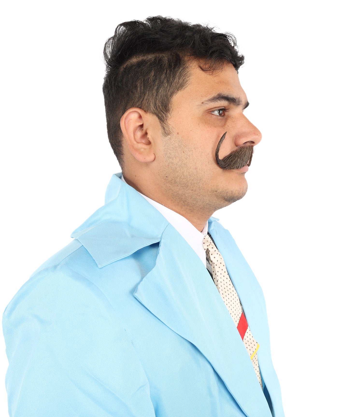 Men's Watson Synthetic Hair Moustache | Facial Hair Multiple Colour Options | HPO