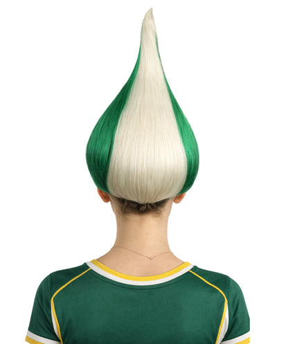 Nigeria Flag Sport Troll Wig | Premium Breathable Capless Cap