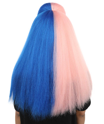 HPO Teen Extreme Hairy Person Two Part Costume, Mask and Bundle Set - Full-Body Hair Suit Extra-Long Costume Wig for Halloween, Cosplay & Parties - Multiple Color Options
