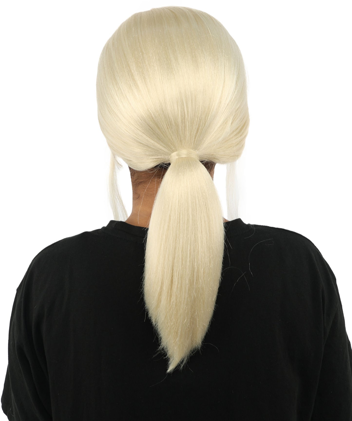 HPO Women’s Margo Gru-Inspired Long-Length Brown Wig | 17 Inch Hairpiece Halloween, Cosplay, and Themed Parties | Natural-Looking Synthetic hair with Capless Cap