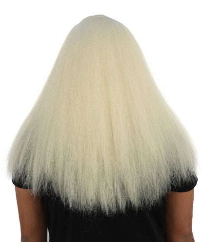 HPO Unisex Extreme Hairy Person Costume, Mask and Bundle - Full-Body Hair Suit Extra-Long Ash Brown Costume Wig for Halloween, Cosplay & Parties