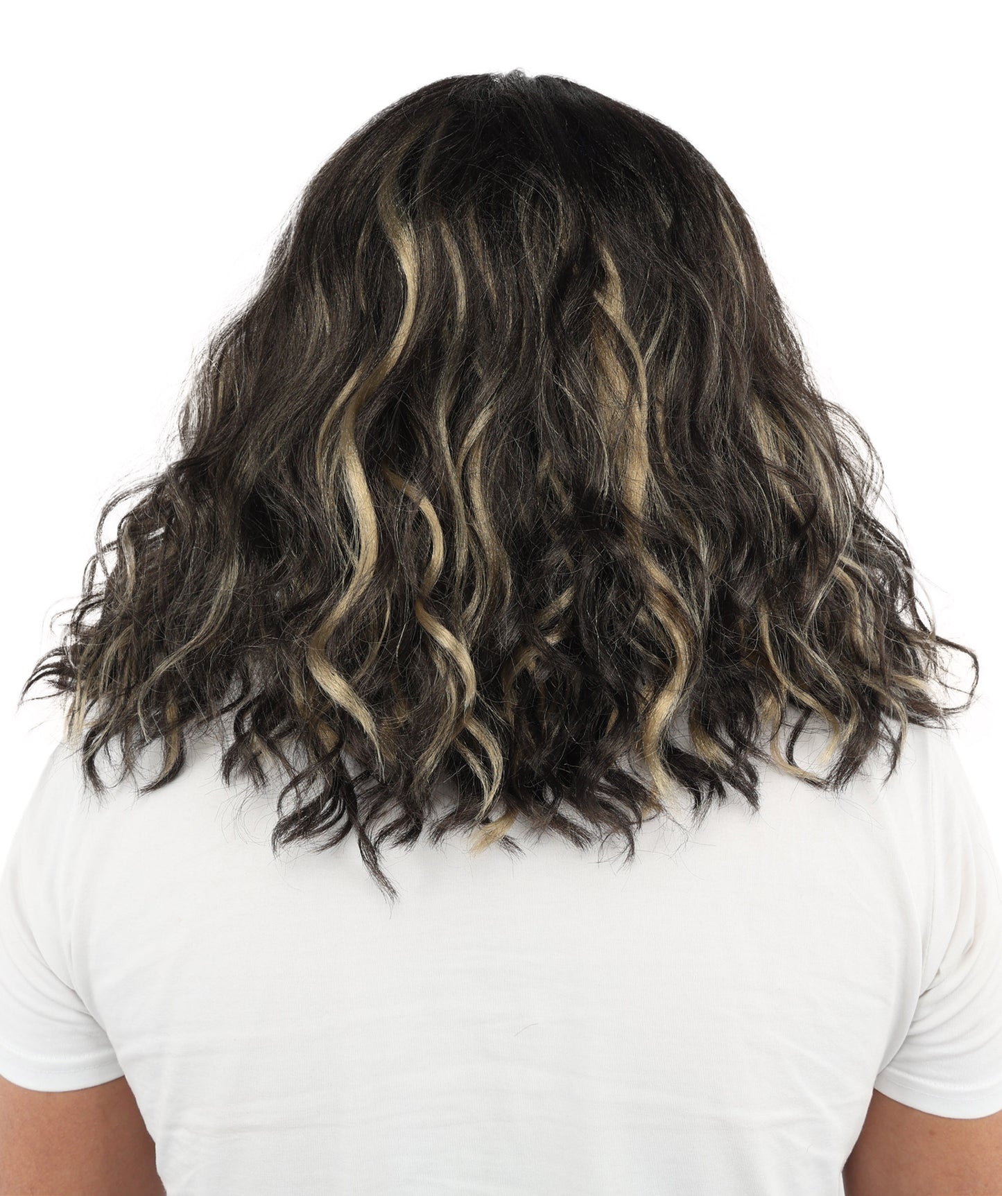 HPO Long Shaggy Layered Wig | Wavy Retro Style Costume Hair | Full Volume Hairpiece for Cosplay, Styling & Themed Styling