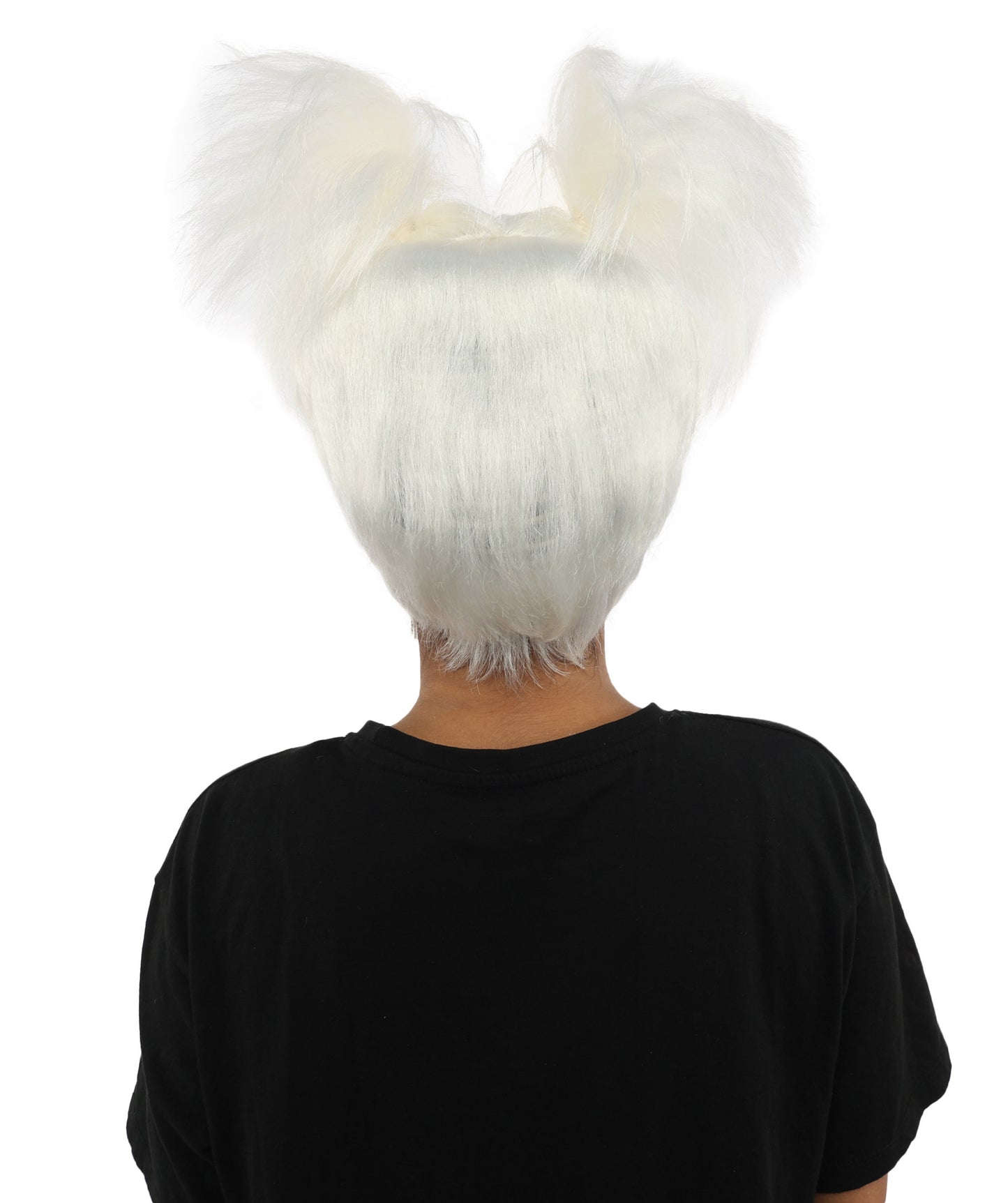 HPO Women’s 15-Inch Orange Spiky Troll Wig | Fun Animated Character | Bright and Bold Look for Halloween, Cosplay, and Themed Party