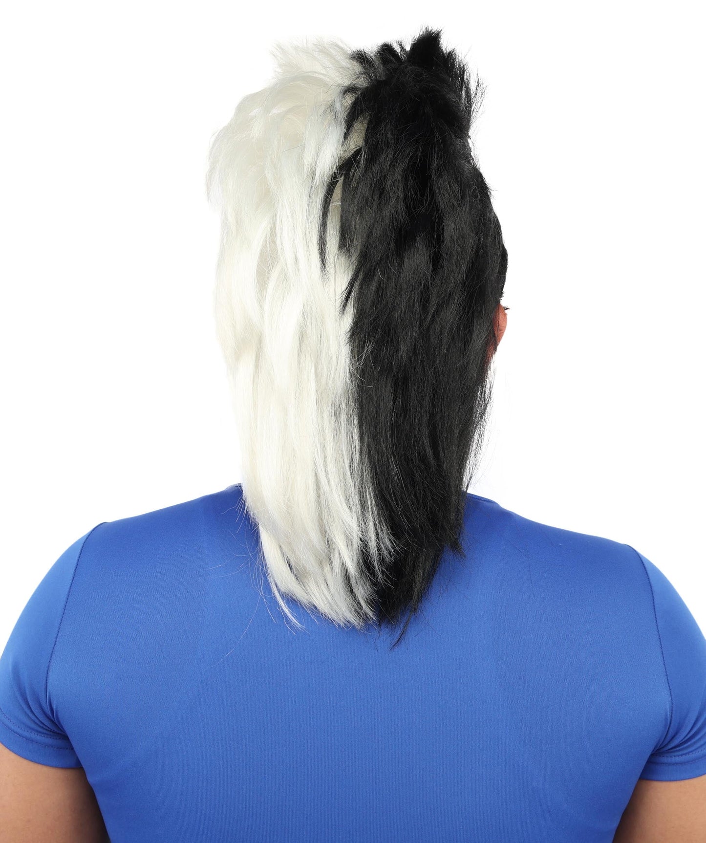 Adult Men’s  Animated Goofy Dog Movie Mohawk Wig | Multicolor Options | Perfect for Halloween | Flame-retardant Synthetic Fiber