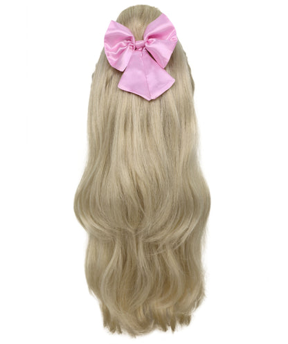 Women's Doll-Inspired Blonde Long Retro Wig | Halloween and Cosplay Wig | Flame-retardant Synthetic Fiber