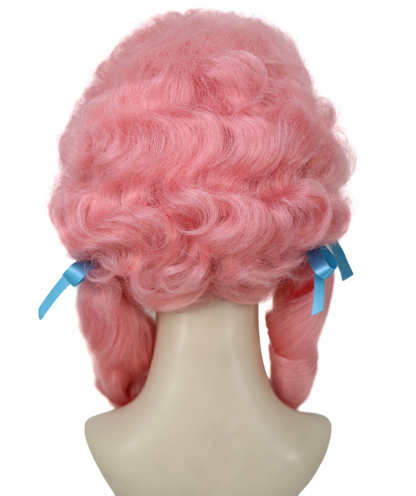 HPO Women’s Classic Elly May Clamped Multiple Wig With Two Blue Hair Ribbons