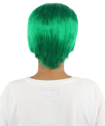 HPO Adult Women’s 10-Inch Short Wig | Multiple Color Options | Celebrity Hairpiece for Costume, Cosplay, and Themed Parties | Sleek and Modern Hairpiece for Versatile Looks
