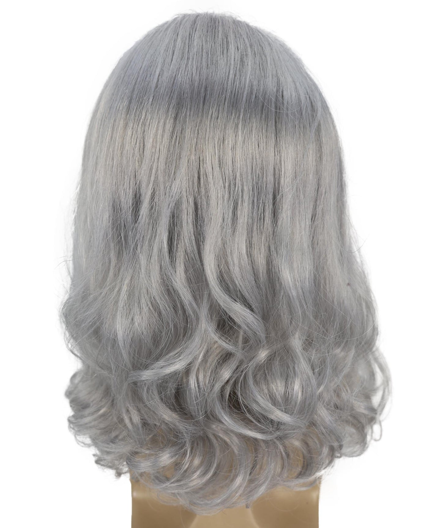 Men's Brown Barebone Medium Wavy Wig | Multicolor Options | Best for Halloween | Flame-retardant Synthetic Fiber