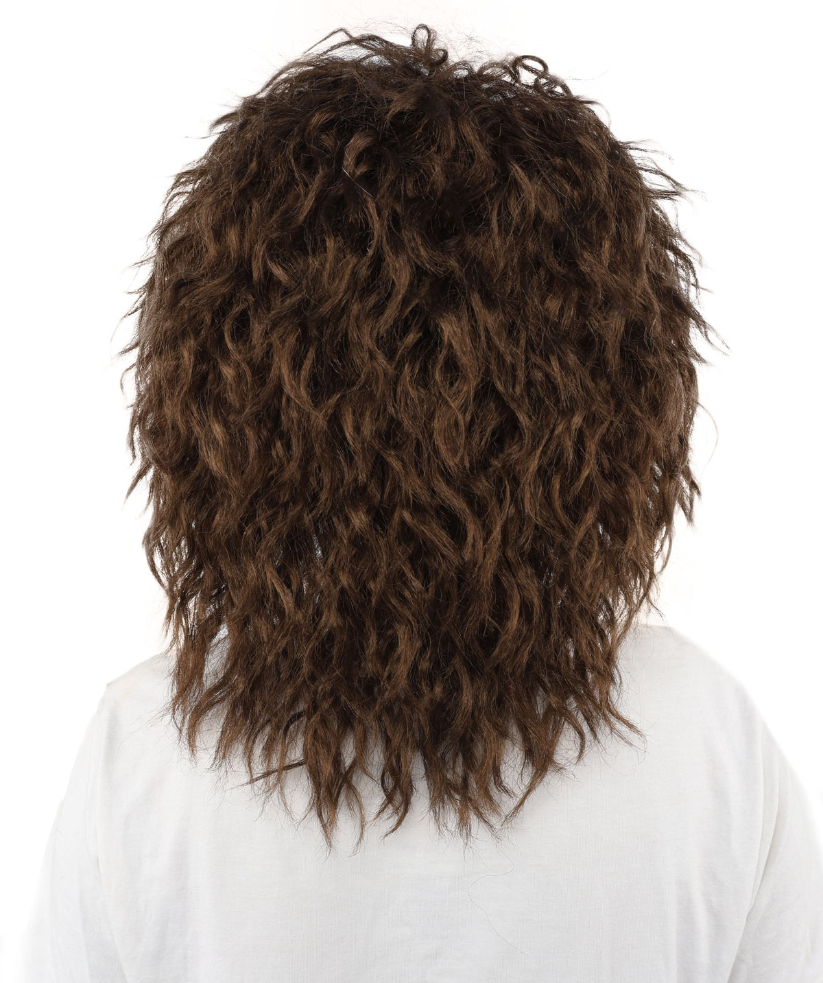 HPO Adult & Teen Women’s 15-Inch Curly Wig | Multiple Color Options | Wavy Voluminous Style | Idal for Costume, Cosplay, and Themed Events
