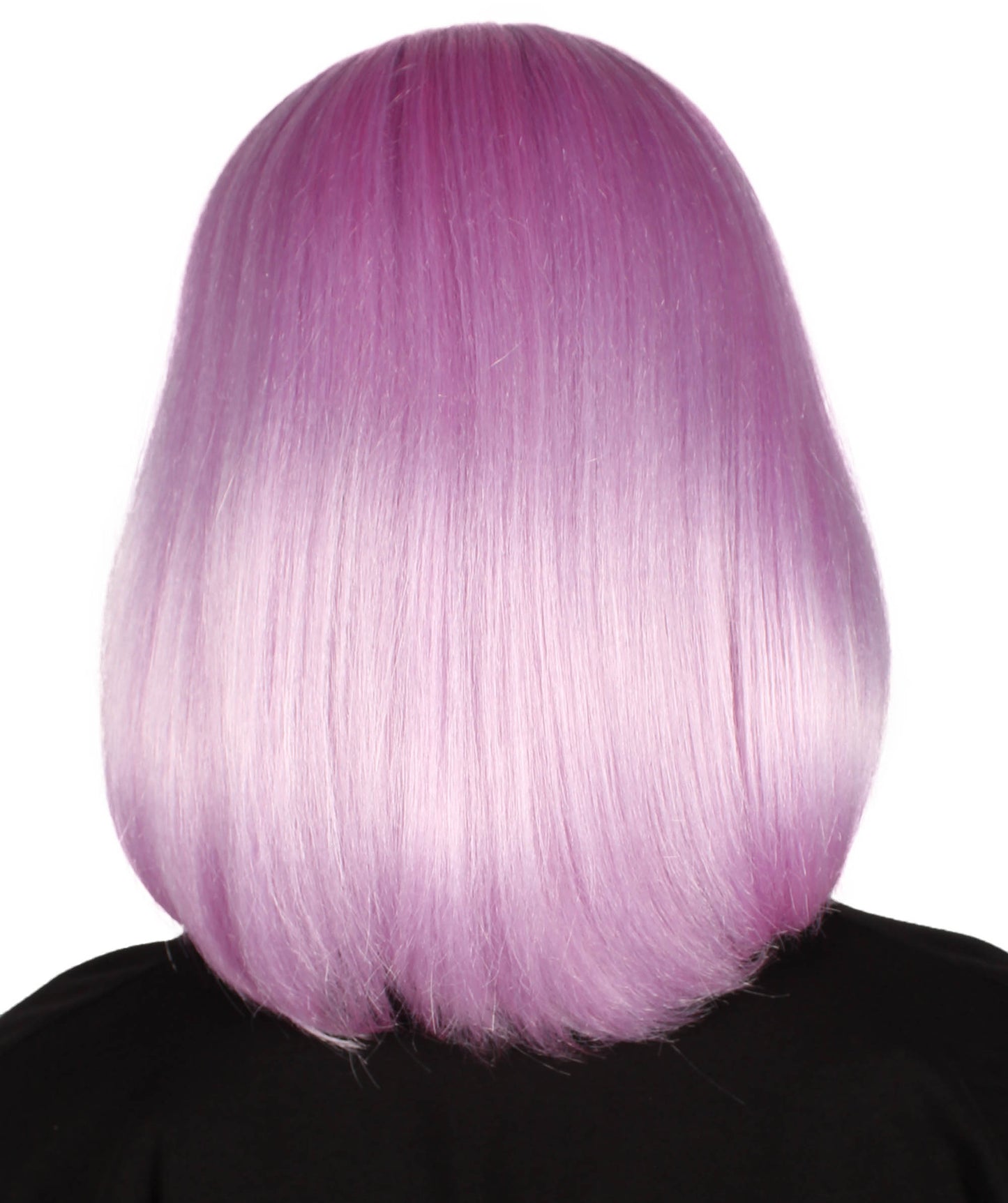 HPO Women's Shoulder Length Bob Wig Collection | Straight Halloween Wig Multiple Color Option | Premium Breathable Capless Cap