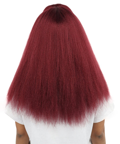 HPO Teen Extreme Hairy Person Costume Bundle & Mask Set - Full-Body Hair Suit Extra-Long Costume Wig for Halloween, Cosplay & Parties - Multiple Color Options