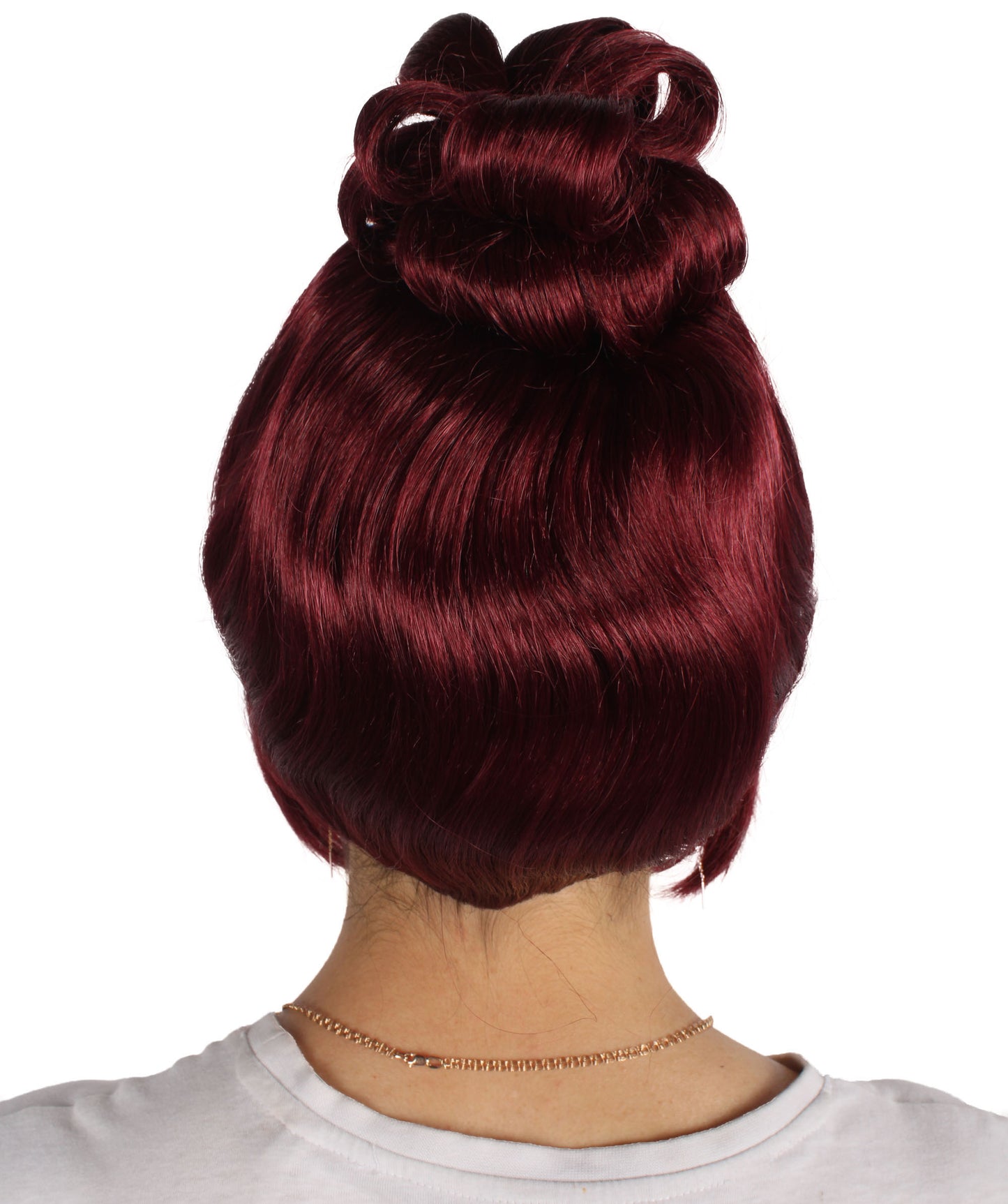 HPO  Women's Halloween Animated Lucy Updo Wig | Multiple Color Options