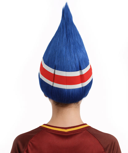 Iceland Flag Sport Troll Wig | Premium Breathable Capless Cap