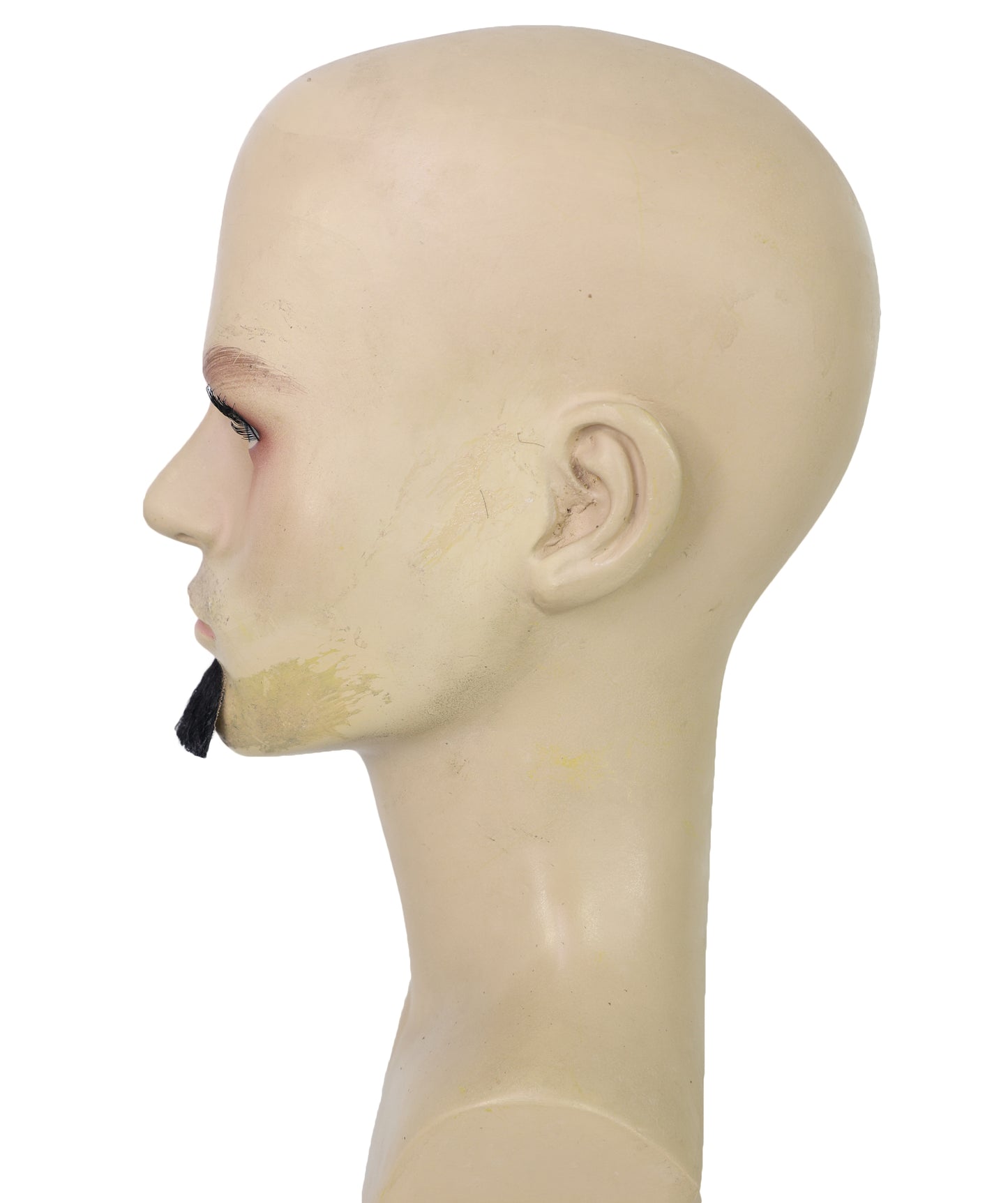 HPO Adult Men CHAPLIN Tash – Black Chaplin Mustache for Fun, Self-Adhesive Lightweight Synthetic Fiber Reusable