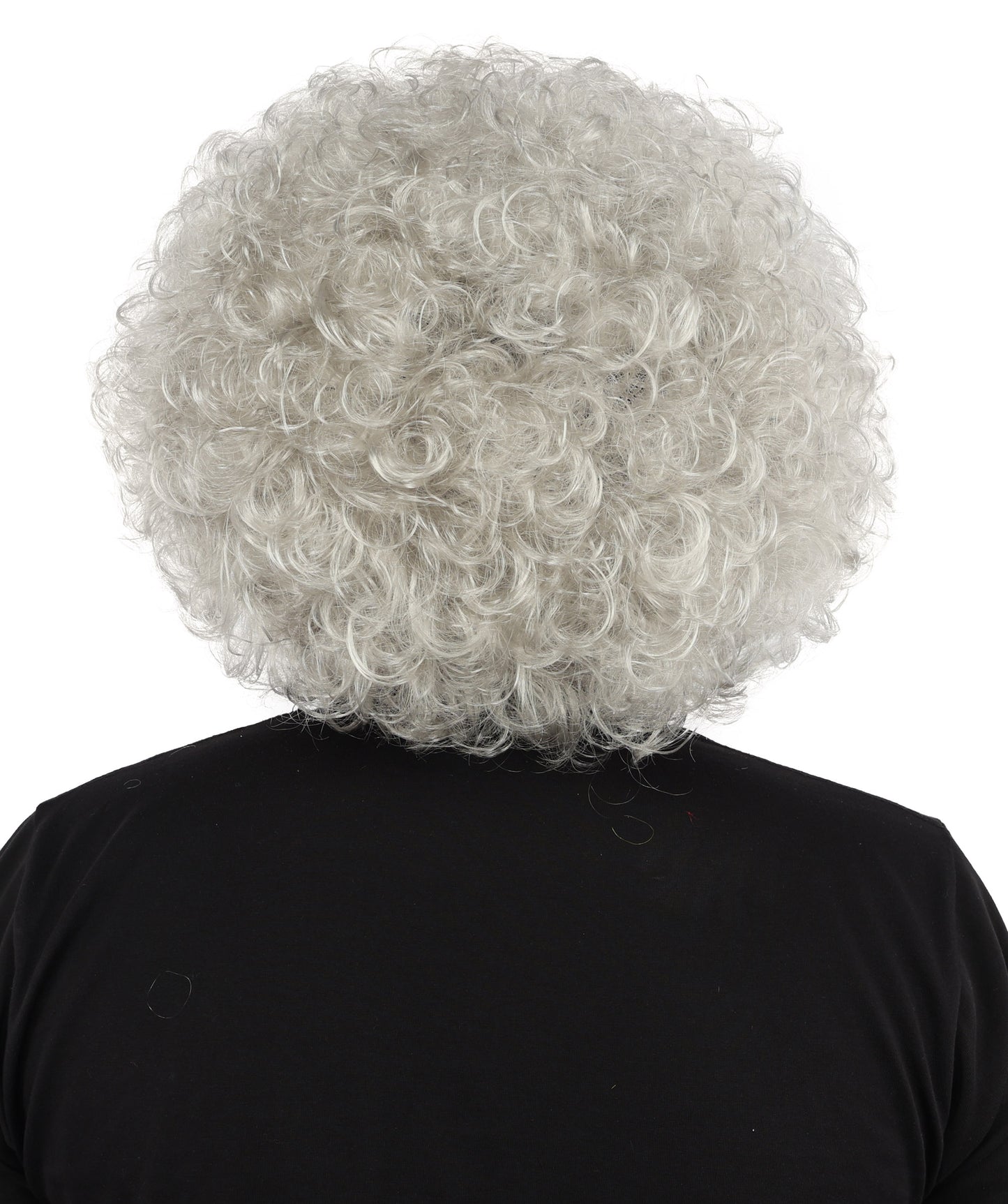 HPO Men's Soft Curly Afro Wig with Multiple Color Options | Flame-Retardant Synthetic Fiber | Perfect for Halloween, Cosplay and Themed Parties