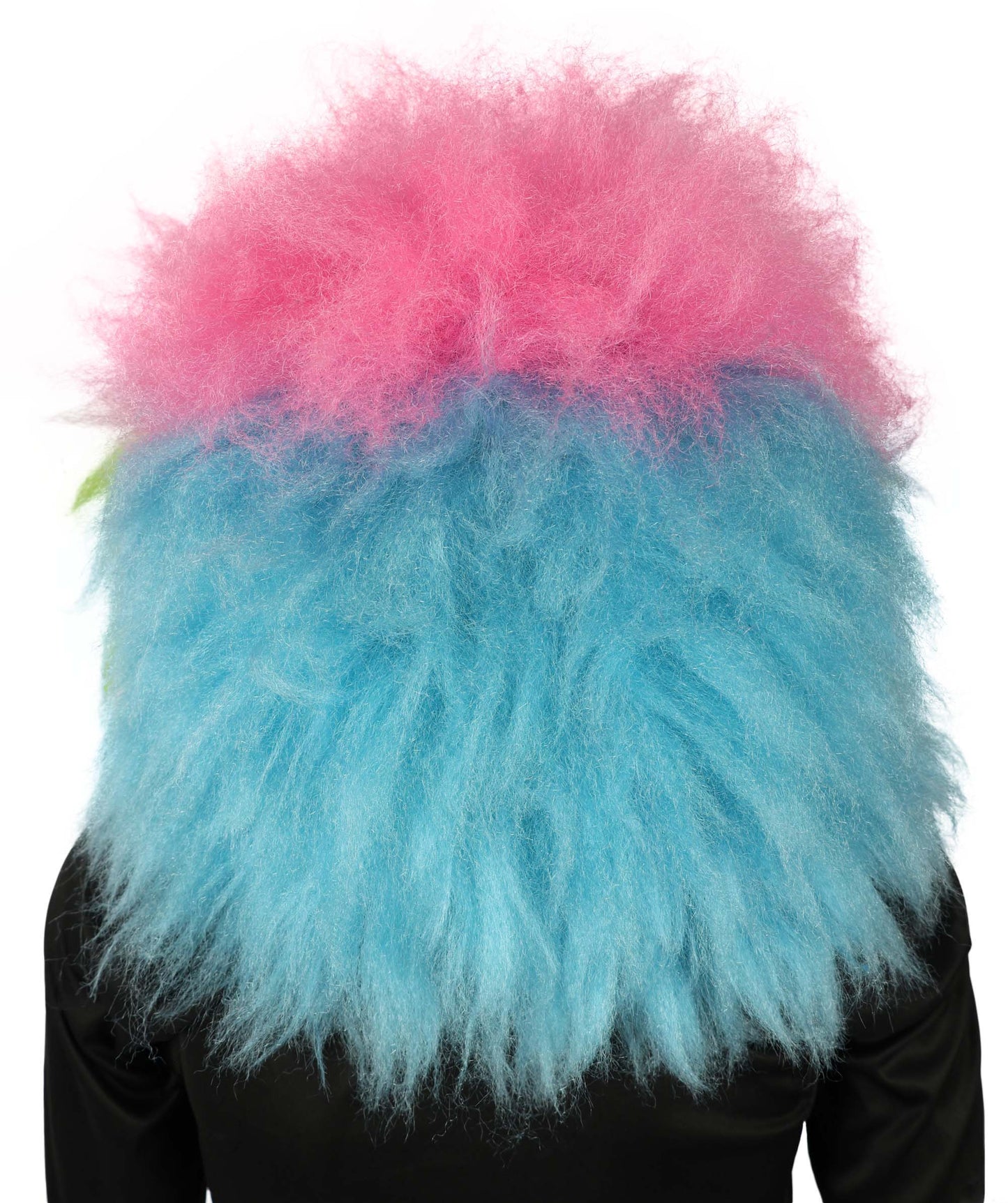 HPO Adult Unisex Furry Rainbow Monster Costume & Bundel Set with Mask | Perfect for Halloween| Flame-retardant Synthetic Fabric