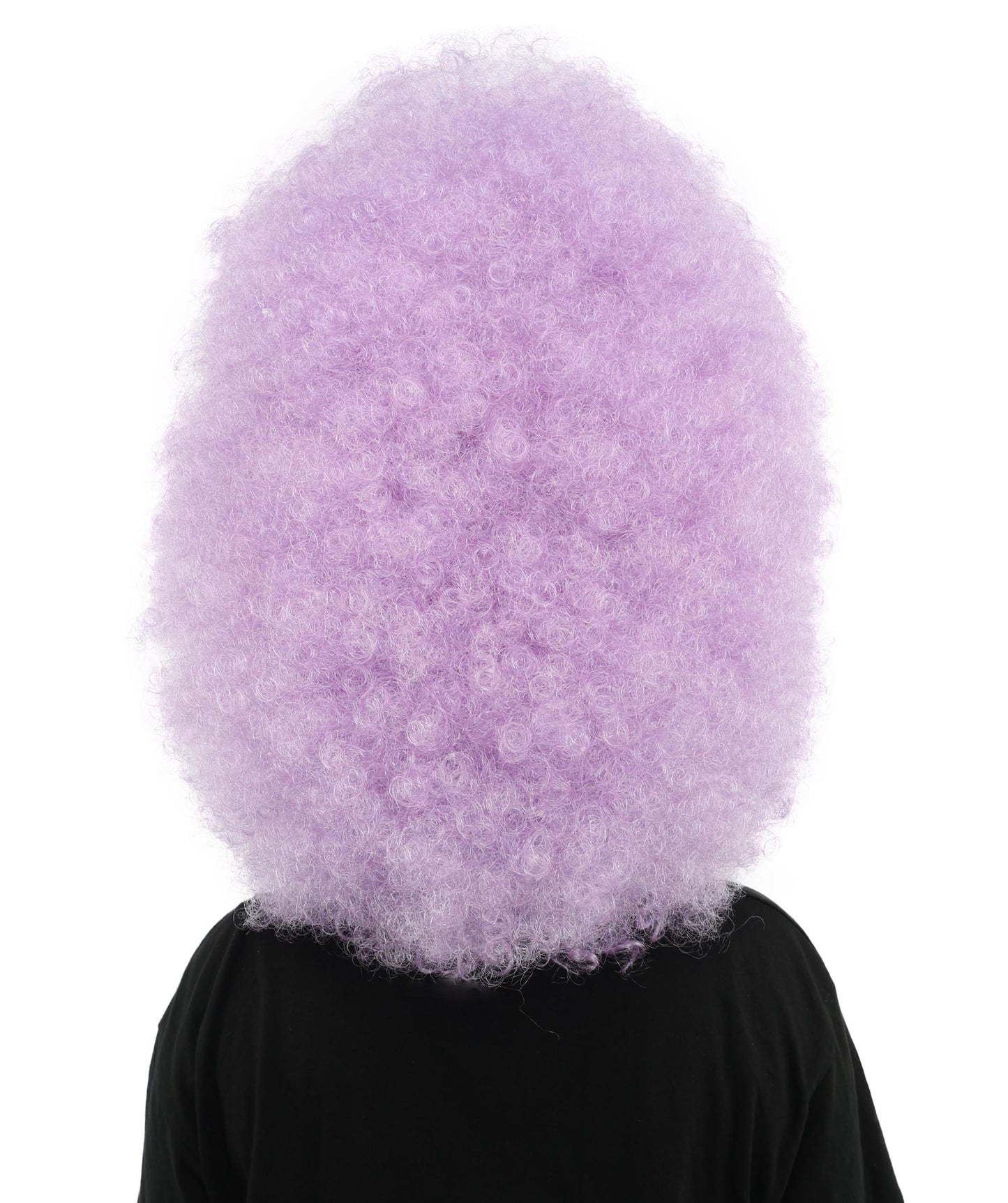 HPO Women's Giant White Glitter Afro Wig | Massive Puffy Sparkle Hair with Silver Sheen, Synthetic Fiber & Breathable Cap | Halloween, Troll Roleplay, 70s Disco Party, Theater & Funny Costume